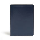 KJV Study Bible, Full-Color, Navy LeatherTouch Cover Image