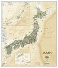 National Geographic Japan Wall Map - Executive - Laminated (25 X 29.25 In) (National Geographic Reference Map) By National Geographic Maps Cover Image