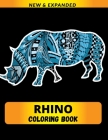 Rhino Coloring Book: Stress Relieving Designs Coloring Book For Adults By Draft Deck Publications Cover Image