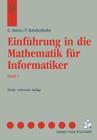 Einführung in Die Mathematik Für Informatiker Cover Image
