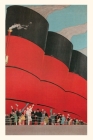 Vintage Journal Waving People with Ocean Liner Smoke Stacks By Found Image Press (Producer) Cover Image