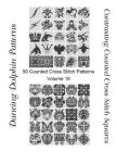 Contrasting Counted Cross Stitch Squares: 50 Counted Cross Stitch Patterns (Volume #18) By Dancing Dolphin Patterns Cover Image