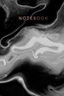 Notebook: Beautiful black marble ★ Personal notes ★ Daily diary ★ Office supplies 6 x 9 - Regular size noteboo By Paper Juice Cover Image