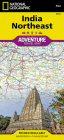 India Northeast Map (National Geographic Adventure Map #3012) Cover Image