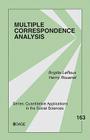 Multiple Correspondence Analysis (Quantitative Applications in the Social Sciences #163) Cover Image