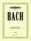 Partita in a Minor (Sonata) Bwv 1013 (Edition Peters) By Johann Sebastian Bach (Composer), Erich List (Composer) Cover Image