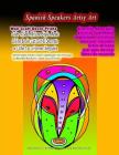 SPANISH SPEAKERS diversión decorativa artístico interesante impresiones artísticas máscaras coloridas Estilo africano usar para decorar libros de recu Cover Image