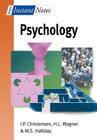 BIOS Instant Notes in Psychology By I. P. Christensen, Hugh Wagner, Sebastian Halliday Cover Image