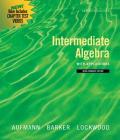 Intermediate Algebra with Applications (Available 2010 Titles Enhanced Web Assign) By Richard N. Aufmann, Vernon C. Barker, Joanne Lockwood Cover Image