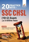 20 Practice Sets for SSC CHSL (10 + 2) Exam with 3 Online Tests By Disha Experts Cover Image