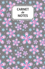 Carnet de notes: Carnet de notes - 160 pages lignées - Petit format - 13,34 cm x 20,32 cm - thème floral By Carnet Deco Cover Image