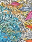 Infinite Ocean: A coloring book by AI By Ai Cover Image