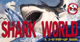 Shark World: A 3-D Pop-Up Book (Pop-Up World!) Cover Image