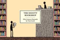 The Snooty Bookshop: Fifty Literary Postcards by Tom Gauld Cover Image