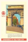 Vintage Journal Landmarks of New York City, Washington Arch Cover Image