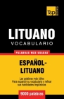 Vocabulario español-lituano - 9000 palabras más usadas Cover Image