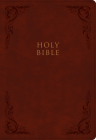 CSB Super Giant Print Reference Bible, Burgundy LeatherTouch, Indexed Cover Image