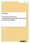 Die EEG-Novelle 2014 aus wirtschaftstheoretischer Sicht. Das Problem der Direktvermarktung By Annika Backs Cover Image