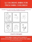 Crafts for Kids (A Coloring book for Preschool Children): This book has 50 extra-large pictures with thick lines to promote error free coloring to inc By James Manning, Kindergarten Worksheets (Producer) Cover Image