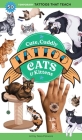 Cute, Cuddly Tattoo Cats & Kittens: 50 Temporary Tattoos That Teach Cover Image