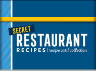 Secret Restaurant Recipes Recipe Card Collection Tin Cover Image