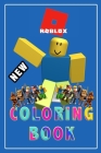 Roblox Coloring Book: Roblox +50 Coloring pages, learn how to draw Roblox Characters step by step, Cute Gift for kids, for girls, for Teens Cover Image