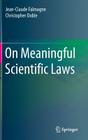 On Meaningful Scientific Laws By Jean-Claude Falmagne, Christopher Doble Cover Image