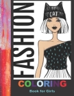 Fashion Coloring Book For Girls: 42 Fabulous Pages of Fun Fashion to Color Cover Image