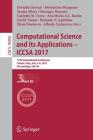 Computational Science and Its Applications - Iccsa 2017: 17th International Conference, Trieste, Italy, July 3-6, 2017, Proceedings, Part III Cover Image