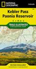 Kebler Pass, Paonia Reservoir (National Geographic Trails Illustrated Map #133) Cover Image