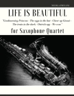Life is beautiful for Saxophone Quartet: Goodmorning Princess - The eggs in the hat - Cheer up Giosuè - The train in the dark - Ostrich egg - We won By Nicola Piovani Cover Image