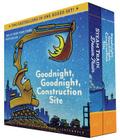 Goodnight, Goodnight, Construction Site and Steam Train, Dream Train Board Books Boxed Set By Sherri Duskey Rinker, Tom Lichtenheld (Illustrator) Cover Image