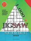 1,000 + sudoku jigsaw 9x9: Logic puzzles medium levels By Basford Holmes Cover Image