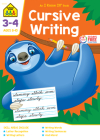 School Zone Cursive Writing Grades 3-4 Workbook By School Zone Cover Image