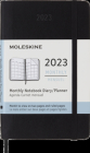 Moleskine 2023 Monthly Planner, 12M, Pocket, Black, Soft Cover (3.5 x 5.5) By Moleskine Cover Image