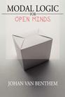 Modal Logic for Open Minds (Lecture Notes #199) By Johan van Benthem Cover Image
