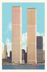 Vintage Journal World Trade Center Towers, New York City By Found Image Press (Producer) Cover Image