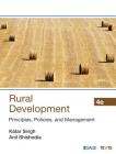 Rural Development: Principles, Policies, and Management By Katar Singh, Anil Shishodia Cover Image