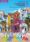 Think Level 2 Student's Book and Workbook with Digital Pack Combo B British English By Herbert Puchta, Jeff Stranks, Peter Lewis-Jones Cover Image