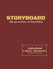 Storyboard - Create your own Comic and Animated Moviess - 4 Boxes - Storyboard - AmyTmy Notebook - 100 pages - 8.5 x 11 inch - Matte Cover By Amrita Gupta (Illustrator), Amytmy Publications Cover Image
