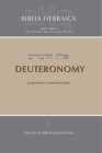 Biblia Hebraica Quinta Deuteronomy Cover Image