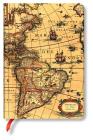 Paperblanks | Western Hemisphere | Early Cartography | Hardcover | Midi | Lined | Elastic Band Closure | 176 Pg | 85 GSM By Paperblanks (By (artist)) Cover Image