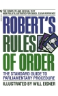 Robert's Rules of Order: The Standard Guide to Parliamentary Procedure By Will Eisner Cover Image