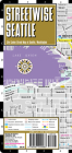 Streetwise Seattle Map - Laminated City Center Street Map of Seattle, Washington (Michelin Streetwise Maps) By Michelin Cover Image