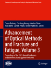 Advancement of Optical Methods and Fracture and Fatigue, Volume 3: Proceedings of the 2023 Annual Conference on Experimental and Applied Mechanics (Conference Proceedings of the Society for Experimental Mecha) Cover Image