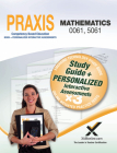Praxis Mathematics 0061, 5061 Book and Online By Sharon A. Wynne Cover Image