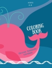Coloring book with ocean animals: Coloring Book for Kids with Ocean Animals: Magical Coloring Book for Girls, Boys, and Anyone Who Loves Animals 42 pa By Ananda Store Cover Image
