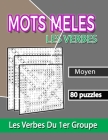 Mots Meles Les Verbes: jeu de mots cachés apprendre les verbes du premier groupe Cover Image