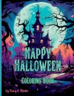 Happy Halloween Coloring Book By Stacy A. Rhodes (Designed by) Cover Image
