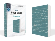 Niv, Holy Bible for Girls, Soft Touch Edition, Leathersoft, Teal, Comfort Print By Zondervan Cover Image